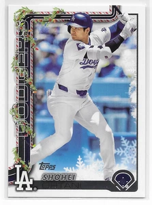 2025 Topps Holiday Backs Variation SSP #H200 Shohei Ohtani Los Angeles Dodgers - Picture 1 of 2