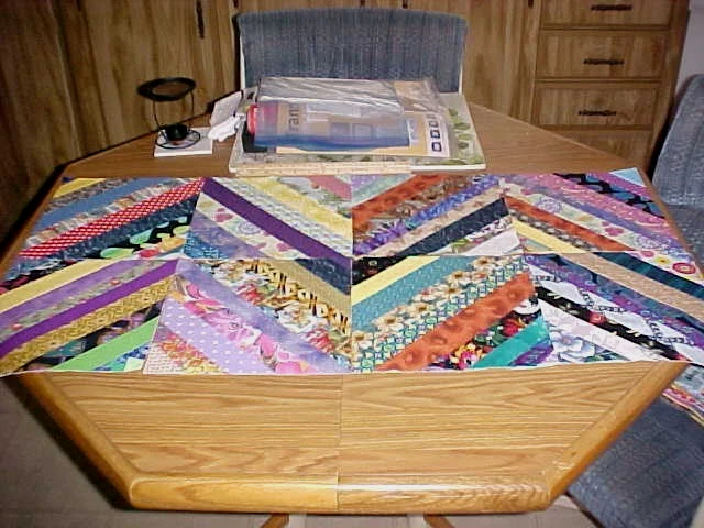 Edredón Cuadrado 10" Tiras de Algodón en Algodón Percal Espalda Multi-Diseño 34 ¡Impresionante! Foto 1 de 4