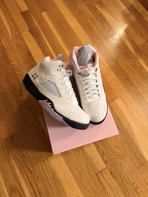 Air Jordan 5 Retro Medio Suave Rosa HQ7978-102 Hombre Talla Foto 1 de 4