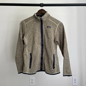 Patagonia Kids' Better Sweater Fleece Full Zip Jacket Mulch Brown Size XL 14 - Picture 1 of 7