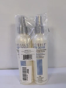 Biosilk For Dogs Silk Therapy Deep Moisture Waterless Shampoo Spray, 8 Oz 2 Pack - Picture 1 of 5