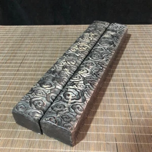Collect China old Blood sandalwood hand carven Xiangyun pattern paper weight - Picture 1 of 9