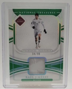 Raul Jimenez 2022 National Treasures World Cup Franchise Treasures /99 Mexico - Picture 1 of 2