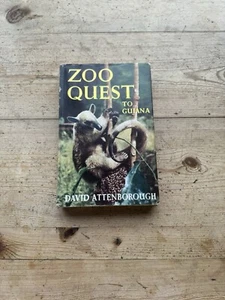 Zoo Quest To Guiana David Attenborough Travel Book Club 1956 Hardback - Picture 1 of 6