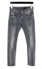 TIGER OF SWEDEN Pistolero Greys Jeans Men's W29/L32 Slim Fit Stretchy Faded Grey