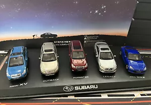 1/43 Alu Diecast Auto Modell Subaru XV Forester Outback BRZ 5tlg Anzug - Bild 1 von 14