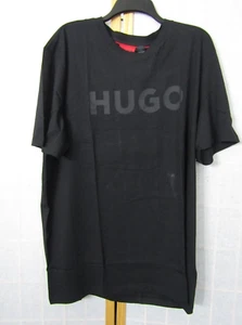 NWT Hugo Boss Black Jersey Logo Classic Short Sleeve T-Shirt Men's Size XXL - Picture 1 of 5