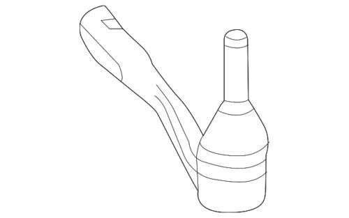 Barra de amarre exterior genuina Mercedes-Benz 166-330-04-03-64 Foto 1 de 2