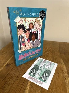 The Heartstopper Yearbook by Alice Oseman SIGNED UK 1st/1st Hardback + Postcard - Picture 1 of 9
