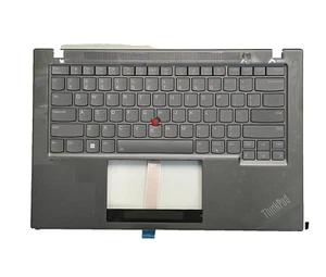 Lenovo ThinkPad T14s Gen 2 poggiapolsi/tastiera parte retroilluminata inglese USA #5M11A37828 - Foto 1 di 2