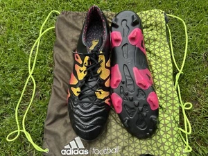 Adidas X 15.1 FG, Gr. UK 11,5, schwarz/gelb/pink, sehr guter Zustand - Bild 1 von 7