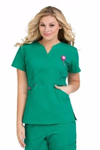 NUEVOS UNIFORMES DE MUJER MELOCOTÓN LIFE IS PEACHY MADI #4246 TOP EXFOLIANTE XS-XL - Imagen 1 de 2