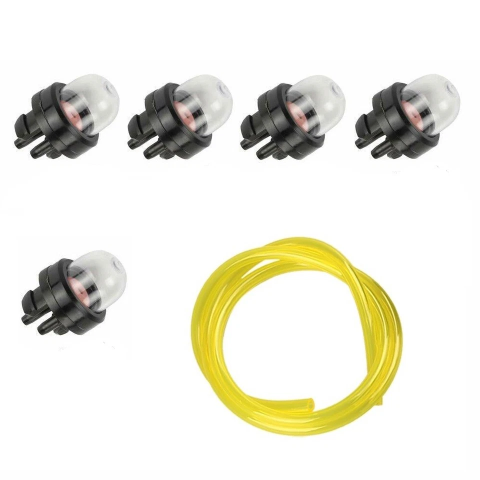 SAKITAM Pack of Five Primer Bulb for Poulan Chainsaw P3314 P3314WS Fuel Line