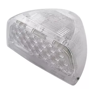 Peterbilt 379 Turn Signal Head Light Marker Light - 31 Amber LED/Clear Lens - Foto 1 di 3