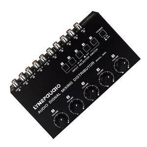 Mini 5-way Audio Splitter Stereo Switcher Box Sound Mixer for Club/StudioyI - Picture 1 of 8