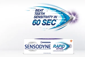 12 Box 75ml. Sensodyne schnell wirkende Zahnpasta für empfindliche Zähne - Bild 1 von 2