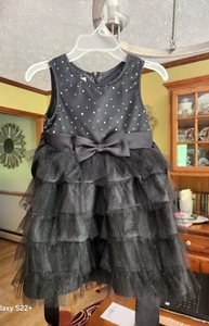 Black Boutique Place 89 Size 6 Girls Dress - Picture 1 of 3