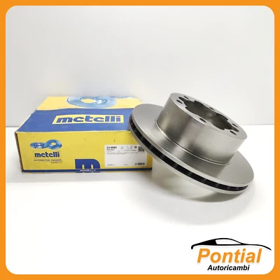 Metelli Disque Frein Arrière Mercedes Sprinter à Partir De 2006 Au 2016 Cod. - Photo 1/2