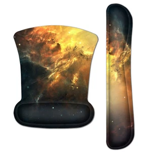 Mouse Pad Wrist Support & Gaming Keyboard Wrist Pad Combo Set - 3197 - Picture 1 of 5