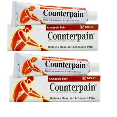 Nuevo bálsamo analgésico contradolor alivia dolores musculares y dolor 60G x 2 tubos Foto 1 de 4