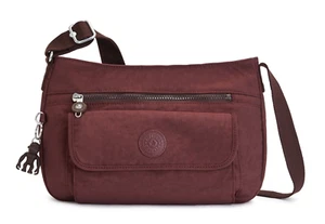 Kipling SYRO Medium Across Body / Shoulder Bag - Mahogany RRP £82.90 - Picture 1 of 6