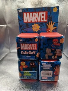 Marvel Spiderman Hulk Box of 12 Pieces Marvel Heroes Cutie Cuff Plush Slap Band - Picture 1 of 5