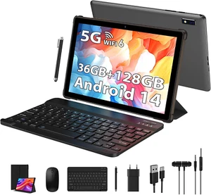 Tablet 10 Pollici Android 14.0, Tablet in Offerta Con 5G Wifi Octa-Core 2.0Ghz, - Foto 1 di 12