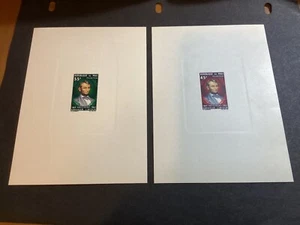 ICOLLECTZONE Mali 72-73 card proofs XF NH - Picture 1 of 3