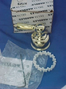 DELTA LARGE MONITOR NEO STYLE LEVER HANDLE BRASS H75PB SL - Picture 1 of 6