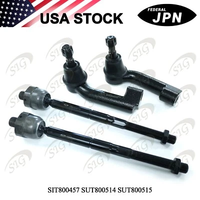 Комплект из 4 передних левых и правых внутренних и внешних анкерных креплений для Lincoln Navigator 2007-2014 годов выпуска - Изображение 1 из 4