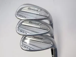 NEW Cleveland CBX4 ZipCore Wedge Set 52 56 60 KBS Hi-Rev 2.0 115 Stiff Flex - Picture 1 of 5