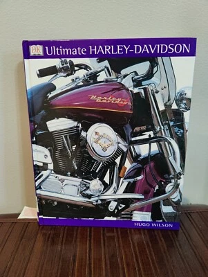 Ultimate Harley Davidson Motorcycle Book Hugo Wilson 2000 Hardcover - Image 1 of 4
