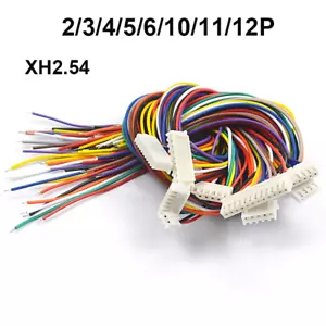JST XH 2.54mm Male Female Cable Cable Connector 2/3/4/5/6-12Pin 30cm Connector - Picture 1 of 14