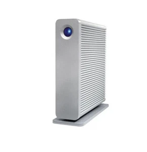 LACIE 1TB d2 Quadra External Hard Drive 710377 w/ PSU, USB Cable - Picture 1 of 2