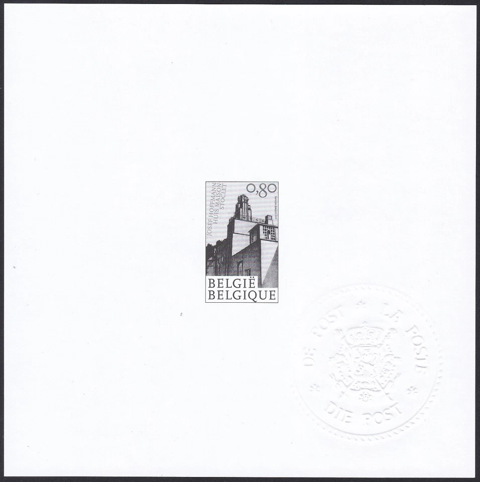 Belgium Sc2229 Architecture, Stoclet House, Josef Hoffmann, Minister Proof - Image 1 of 1