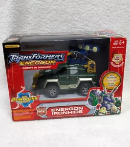 Transformers Energon Green Ironhide Powerlinx Voyager Class MISB 2004 Repaint G1 - Bild 1 von 4