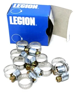 Legion SC 4 Stainless Steel Micro Hose Clamps - 7/32" - 5/8" - Picture 1 of 5