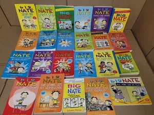 Lot of 5 Big Nate Paperback/Hardcover Books by Lincoln Pierce - Random Mix - Picture 1 of 5