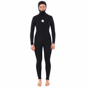 Rip Curl Dawn Patrol Hood Steamer Damen-Fullsuit Neoprenanzug Neoprener Schwarz - Bild 1 von 5