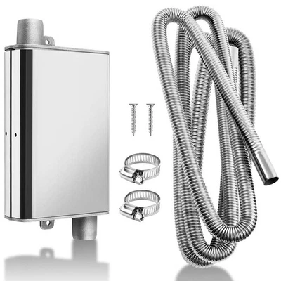 MARKENLOS 24mm Auto Auspuffrohr Schalldämpfer System Kit für Luft Diesel Standheizung DE