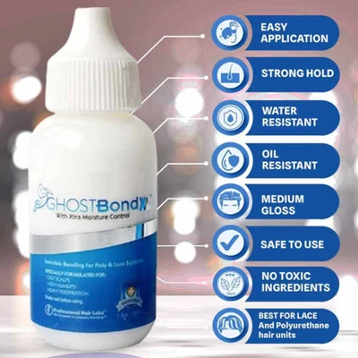 Ghost Bond XL Wig Adhesive - 38ml Wig & Hair Extensions & Pads UK