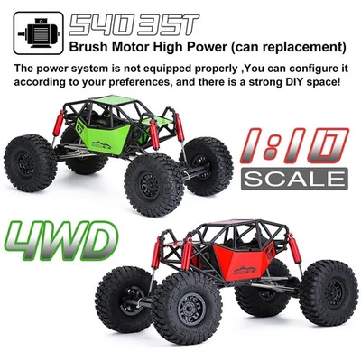 Rock Buggy Chassis 310mm für 1/10 RC Axial SCX10 90046 TRX4 DIY Crawler Teile - Bild 1 von 4