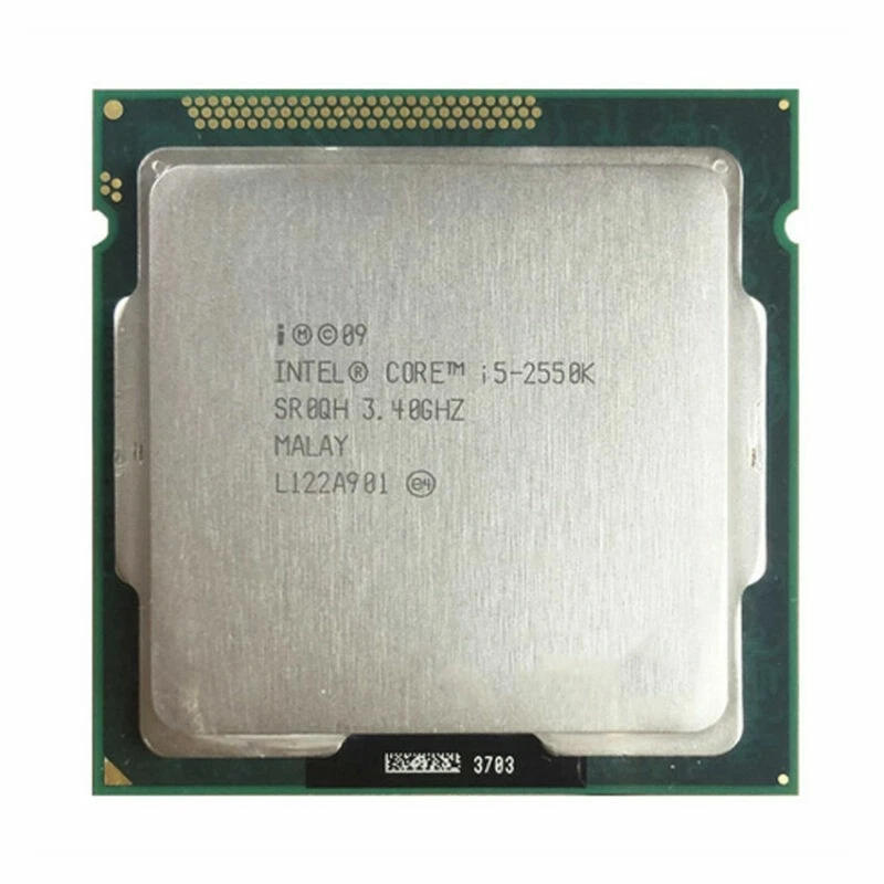 Intel Core i5-2550K CPU Quad Core 3.4GHz 4-Thread 6M SR0QH LGA 1155 Processor - Image 1 of 1
