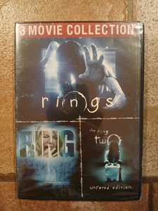 The Ring - 3 Movie Collection "The Ring / The Ring Two / Rings' (DVD) Brand New - Picture 1 of 4
