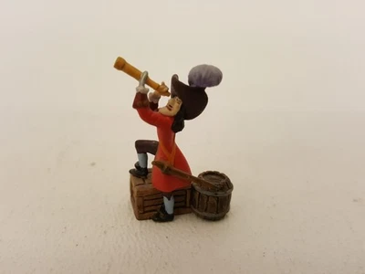 Captain Hook figurine from Peter Pan Disney Enchanted Places 1 1/8" tall mini - Image 1 of 4