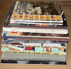 Railroad And Model Train Hobby And Train Enthusiast Book Lot Of 16 - Picture 1 of 11