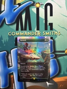 Farseek ✨ Borderless Rainbow 🌈 FOIL ✨ MTG NM Play Station Horizon Secret Lair - Picture 1 of 2