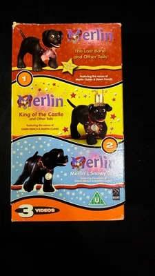 Merlin The Magical Puppy VHS Boxset - Image 1 of 4