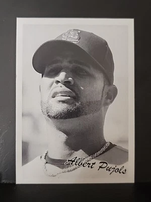 2008 Upper Deck Goudey #251 Albert Pujols 36 BW SP CARDINALS  - Image 1 of 2
