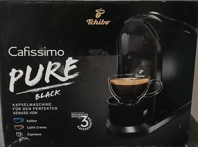 Tchibo Cafissimo PURE  Kapselmaschine - Schwarz,  n e u - Bild 1 von 4